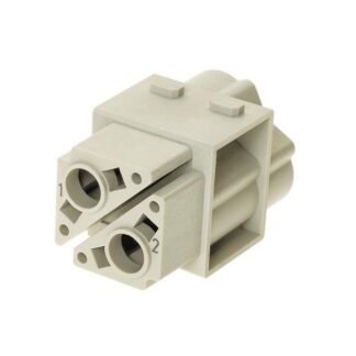 09140023151 — MODULE FEMALE 2POS CRIMP — Harting