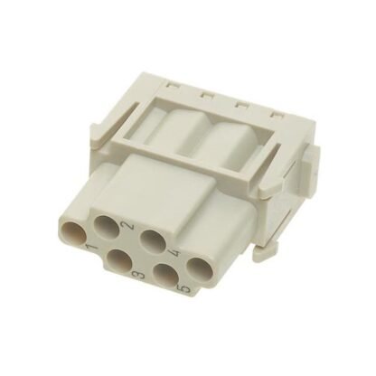 09140063101 — MODULE FEMALE 6POS CRIMP — Harting