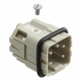 09200042611 — INSERT MALE 4POS+1GND SCREW — Harting