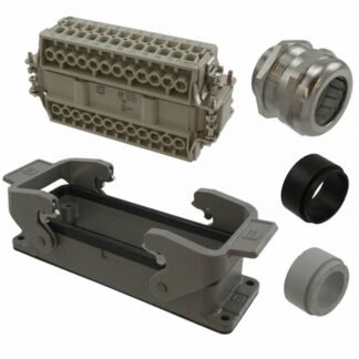 10330240000 — CONN HOUSING ASSY SIDE 24POS M32 — Harting