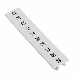 1050017:0021 — CONN ACC MARKER STRIP PREPRINT — Phoenix Contact