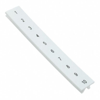 1051029:0001 — ZACK STRIP 10-SECTION WHITE — Phoenix Contact