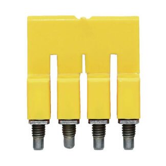 1053860000 — JUMPER TERM BLK 4POS SCREW-IN — Weidmuller
