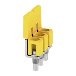 1054560000 — JUMPER TERM BLK 3POS SCREW-IN — Weidmuller