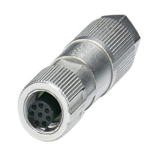 1414611 — CONN RCPT FMALE 8POS GOLD IDC — Phoenix Contact