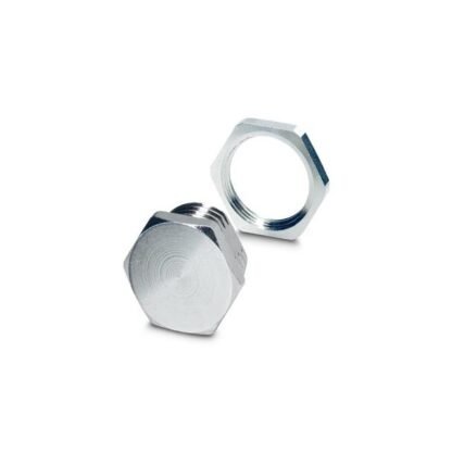 1453368 — CONN SEALING PLUG M16 SILVER — Phoenix Contact