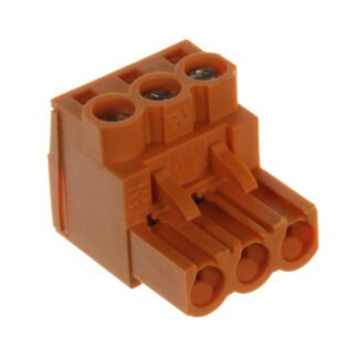 1943590000 — TERM BLOCK PLUG 3POS 5.08MM — Weidmuller