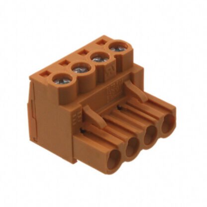 1943600000 — TERM BLOCK PLUG 4POS 5.08MM — Weidmuller