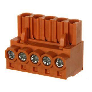 1943610000 — TERM BLOCK PLUG 5POS 5.08MM — Weidmuller
