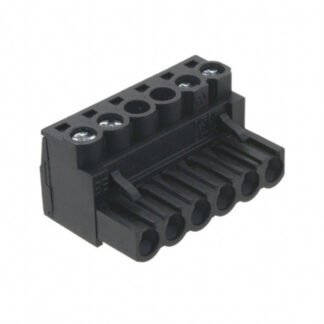 1943850000 — TERM BLOCK PLUG 6POS 5.08MM — Weidmuller