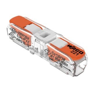 221-2401/K000-0002 — CONN SPLICE 12-20AWG BOX OF 60 — WAGO