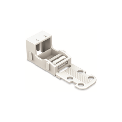 221-512 — CARRIER FOR 221 SPLICE HOZ 2P WH — WAGO
