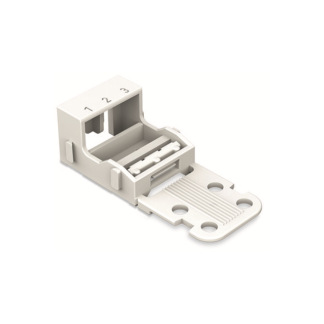 221-513 — CARRIER FOR 221 SPLICE HOZ 3P WH — WAGO