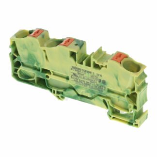 2216-1307 — 3-CONDUCTOR GROUND TERMINAL BLOC — WAGO