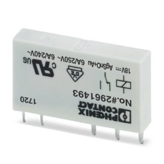 2961493 — RELAY GEN PURPOSE SPDT 6A 18V — Phoenix Contact