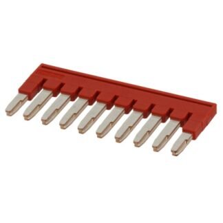 3030213 — JUMPER TERM BLK 10POS FLAT PIN — Phoenix Contact