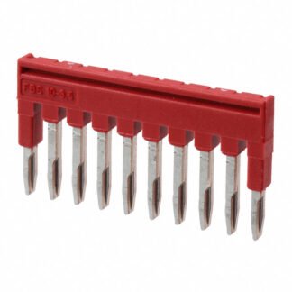 3213056 — JUMPER TERM BLK 10POS FLAT PIN — Phoenix Contact