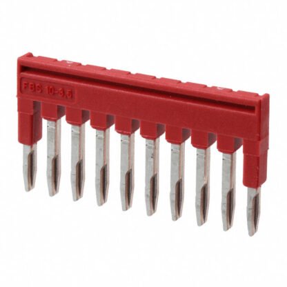 3213056 — JUMPER TERM BLK 10POS FLAT PIN — Phoenix Contact