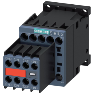 3RT20161BB443MA0 — CONTACTOR S00 9A 24VDC 2NO/2NC S — Siemens