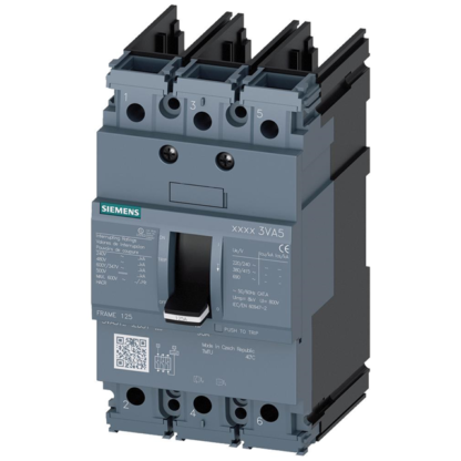 3VA51954ED310AA0 — BRKR 3VA51 3P 15A 25KA FTFM — Siemens