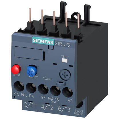 3RU21160AB0 — OVERLOAD RELAY CL10 S00 0.11-0.1 — Siemens