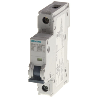 5SJ41068HG40 — MCB 5SJ4 1P 240V 6A SAME PH 14K — Siemens
