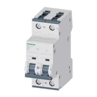 5SY42117 — SUP PTOR 5SY4 2P 480V 5A 5K C-TR — Siemens