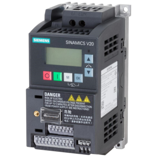 6SL32105BB137UV1 — SINAMICS V20. 1AC230V 0.37KW UNF — Siemens