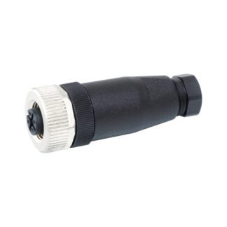 7000-12961-0000000 — M12 FEMALE 0 FIELD-WIREABLE SCRE — Murr Elektronik