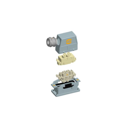 73101000009 — HAN-KIT - K4/2, METAL, DOUBLE LE — Harting