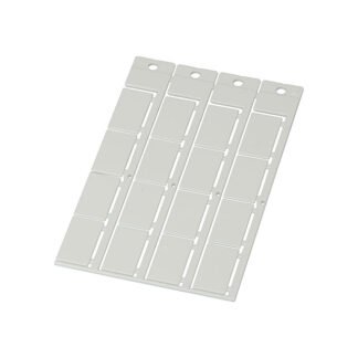 86361010 — WIRE MARKR SLIP-ON 15MMX27MM WHT — Murr Elektronik