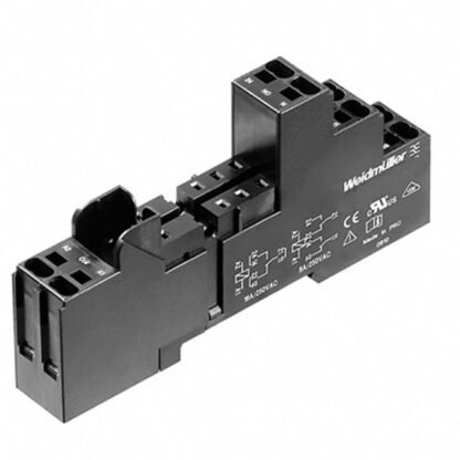 8869500000 — RELAY SOCKET 8 POSITION DIN RAIL — Weidmuller