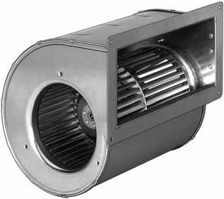 D2E133-AM47-23 — Moto-turbine centrifuge double ouïe ebm-papst, Ø133 mm, technologie AC monophasé — ebm-papst