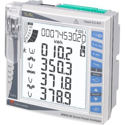 WM30AV53H — ENERGY MONITOR LCD PANEL MOUNT — Carlo Gavazzi
