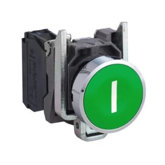 XB4BA3311 — HARMONY XB4, PUSH BUTTON, METAL, — Schneider Electric