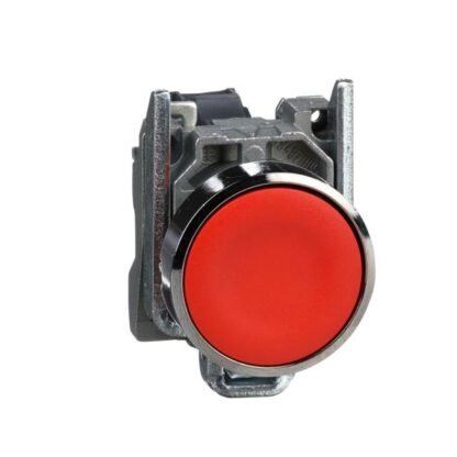 XB4BA42 — HARMONY, 22MM PUSH BUTTON, RED F — Schneider Electric