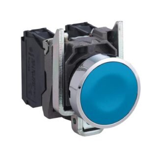 XB4BA61 — HARMONY XB4, PUSH BUTTON, METAL, — Schneider Electric