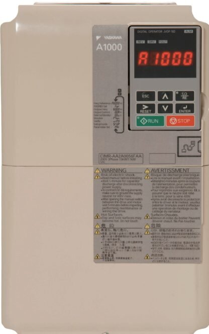 CIMR-AC4A0515AAA — Variateur de fréquence Yaskawa A1000 usage général, 250 kW, 380-480 V, triphasé, 515 A — Yaskawa