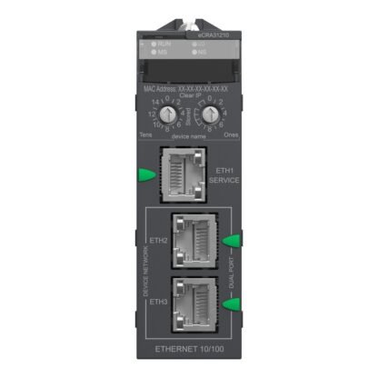 BMECRA31210 — X80 EIO DROP ADAPTER WITH ETH BK — Schneider Electric