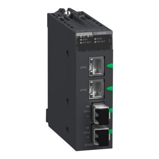 BMXNRP0200C — C FIBER CONVERTER MM/LC 2CH 100M — Schneider Electric