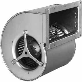 D4E200-CA02-02 — Moto-turbine centrifuge double ouïe ebm-papst, Ø200 mm, technologie AC monophasé — ebm-papst