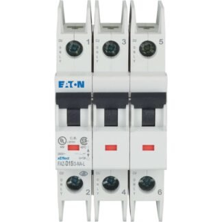 FAZ-D15/3-NA-L — FAZ-NA UL 489 MCB 240VAC 3P 15A — Eaton