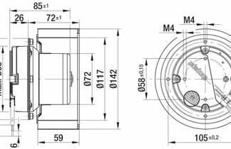 G3G140-AW05-12 — Ventilateur centrifuge pales incurvées vers l'avant (ouïe simple) ebm-papst, Ø140 mm, technologie EC (GreenTech) — ebm-papst