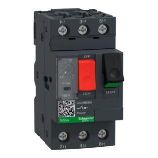 GV2ME066 — TESYS MOTOR CB MGTH 1 1 6 LUG T — Schneider Electric