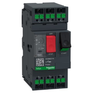 GV2ME21A — TESYS GV2 MMC 23A PB SNAP-IN — Schneider Electric