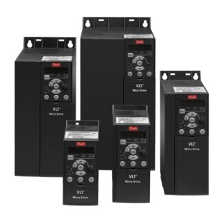 FC-051PK25T2E20H3XXCXXXSXXX — Variateur de fréquence Danfoss VLT Micro Drive FC 51, 0,25 kW, 200-240 V, triphasé, 1,5 A, IP20 — Danfoss