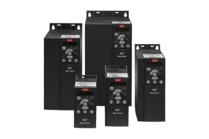 FC-051PK25T2E20H3XXCXXXSXXX — Variateur de fréquence Danfoss VLT Micro Drive FC 51, 0,25 kW, 200-240 V, triphasé, 1,5 A, IP20 — Danfoss