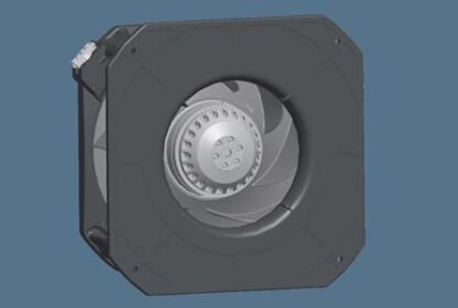 K2E220-RB06-01 — Moto-turbine centrifuge double ouïe ebm-papst, Ø220 mm, technologie AC monophasé — ebm-papst