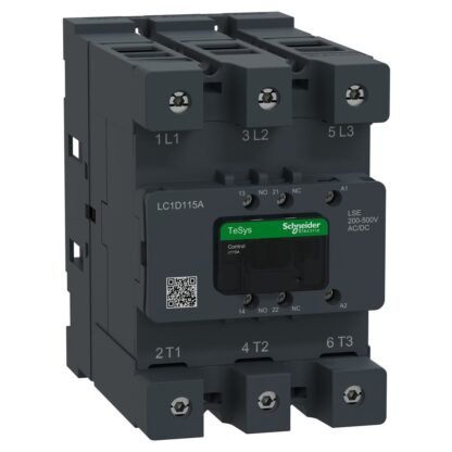 LC1D115ALSE — CTR DECA 115A 3P 200-500V ACDC E — Schneider Electric