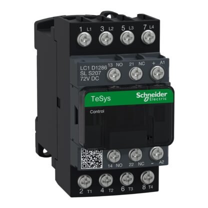 LC1D1286SLS207 — CONTACTOR TESYS LC1D 4P 2NO AND — Schneider Electric